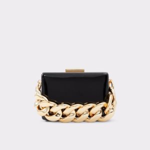 Bolso Clutch Aldo Cubetta Box Negros | 84SCIXQOG