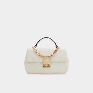 Bolso Clutch Aldo Hayssx Top Handle Beige | 51HOXKAJL