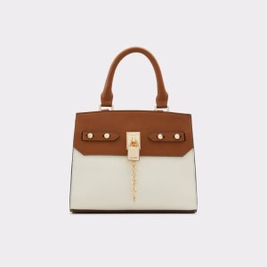 Bolso Tote Aldo Oziroe Satchel Beige | 81XULKGTZ