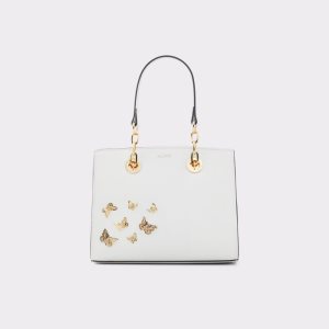 Bolso Tote Aldo Pitari Blancos | 40UPJQALE