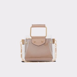 Bolso Tote Aldo Unarex Satchel Beige | 32RVHSKAC