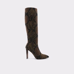 Botas Altas Aldo Gwenith Knee-high - Marrom | 04GAFRCMV