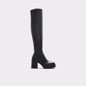 Botas Altas Aldo Upscale Over-the-knee - Lug Sole Negros | 25UGXJYHD