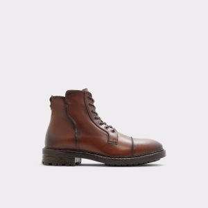 Botas con Cordones Aldo Adrardosien Encaje-up Marrom Oscuro | 10YWCKTOH