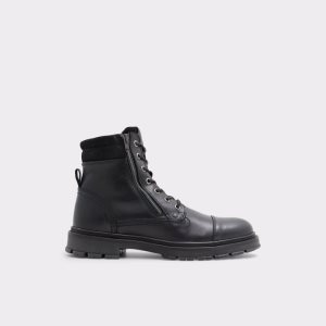 Botas con Cordones Aldo Caleseth Encaje-up Negros | 28WUKZDCQ