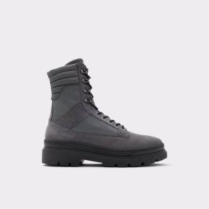 Botas con Cordones Aldo Field Encaje-up - Lug Sole Grises Oscuro | 59DKZVTCX