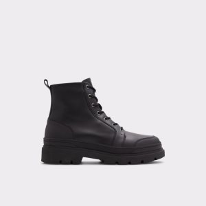 Botas con Cordones Aldo Hairath Encaje-up Negros | 76NVXTZLB