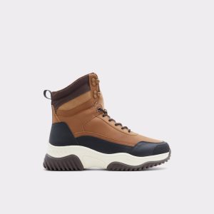 Botas de Lluvia Aldo Mountrock High Top - Jogger Sole Marrom Claro | 17CIBTARN