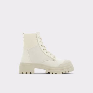 Botas de combate Aldo Charline - Lug Sole Blancos | 70AZUGHPE