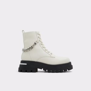 Botas de combate Aldo Grandeur - Lug Sole Blancos | 75PUHCIWE