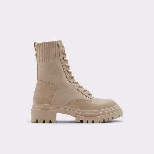 Botas de combate Aldo Reflow - Lug Sole Beige Claro | 86YGDQROJ