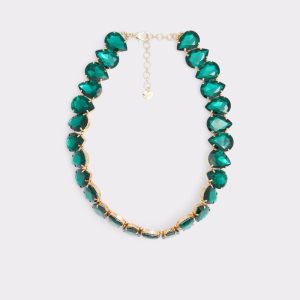 Collar Aldo Queenjewel Verdes Oscuro | 56FENSJPU