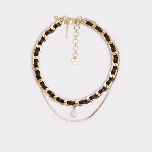 Collar Aldo Ragar Negros Dorados Multicolor | 37VTMYWGP