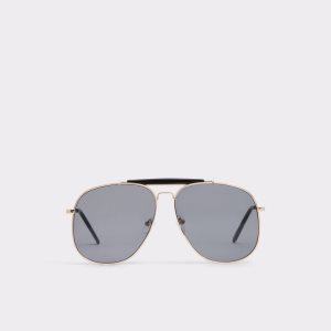 Lentes De Sol Aldo Abaunad Aviator Negros Dorados Multicolor | 50BMZQHAK