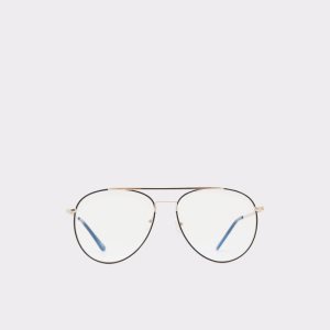 Lentes De Sol Aldo Epinel Aviator Negros Dorados Multicolor | 89QCJXIMW