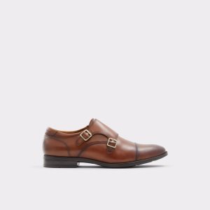 Loafers Aldo Holtlanflex Monkstrap Marrom | 42BXVEDJN