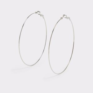 Pendientes Aldo Leota Hoop Plateados | 58TUEVIHP