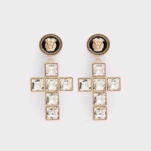 Pendientes Aldo Lesath Statement Negros Dorados Multicolor | 07LCISRMJ