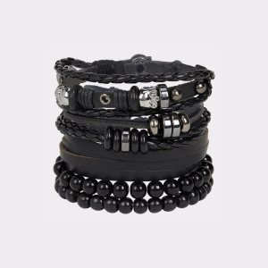 Pulsera Aldo Elade Negros Dorados Multicolor | 10NROSGAC