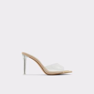 Sandalias Aldo Annabrilden High Sandal - Stiletto Beige | 98KHNMFTV