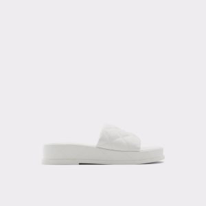 Sandalias Aldo Carreaux Chanclas Sandal - Flatform Blancos | 15CXQEURB