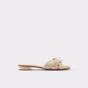 Sandalias Aldo Coredith Chanclas Sandal Dorados | 60QCEMPZR