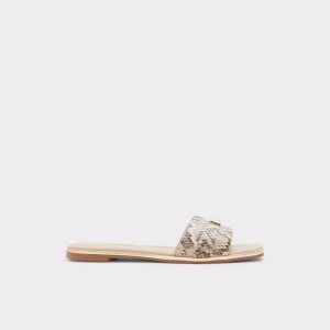 Sandalias Aldo Darine Chanclas Sandal Beige | 10HBWMTSA