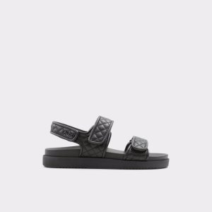 Sandalias Aldo Eowiliwia Sling Back Sandal Negros | 42PXOCYJQ