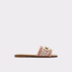 Sandalias Aldo Fringie Chanclas Sandal Rosas Claro | 73KQWPVFR