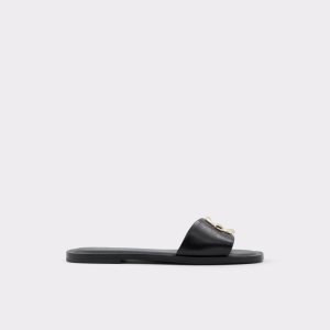 Sandalias Aldo Glaeswen Chanclas Sandal Negros | 50NGJUXMP