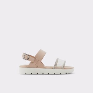 Sandalias Aldo Hailey Planos Sandal - Lug Sole Rosas Claro | 46VIEJSFX