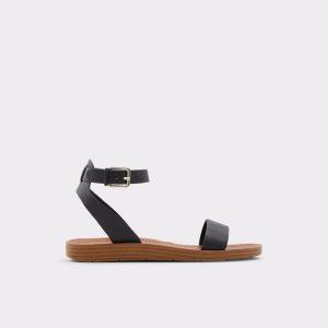 Sandalias Aldo Kedaredia Planos Sandal Negros | 18QNABXRU