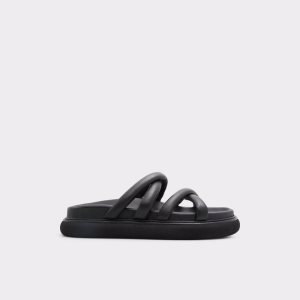 Sandalias Aldo Kutshina Chanclas Sandal Negros | 06NJEADMG