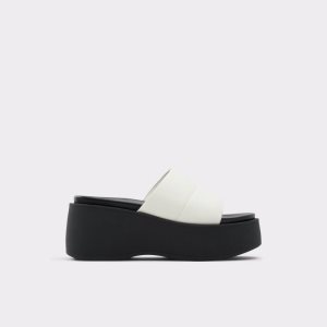 Sandalias Aldo Libby Wedge Sandal - Wedge Blancos | 81KDFSROZ