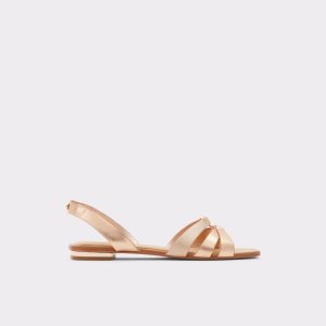 Sandalias Aldo Marassi Sling Back Sandal Rosas Dorados | 65ILSGTMW