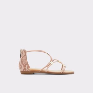 Sandalias Aldo Oceriwenflex Tiras Planos Sandal Rosas | 84WEPSAOQ