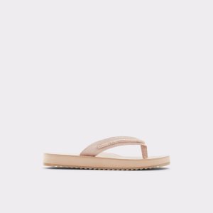 Sandalias Aldo Polo Flip Flops Rosas Dorados | 42MWYAROB