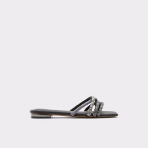 Sandalias Aldo Rossie Chanclas Sandal Negros | 09DYUTBJX