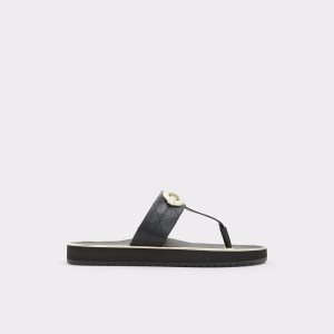 Sandalias Aldo Searene Flip Flop Negros | 05FZPSQIY