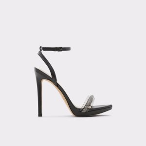 Sandalias Aldo Thirakin High Sandal - Stiletto Negros | 85WAGSBRM