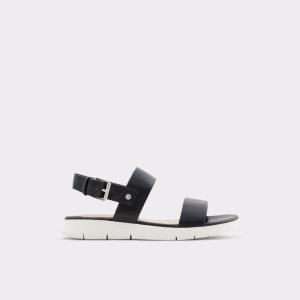 Sandalias Aldo Woema Planos Sandal Negros | 62ZCVFBHK