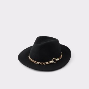 Sombreros Aldo Follia Fedora Negros Dorados Multicolor | 37ZRPEDMO