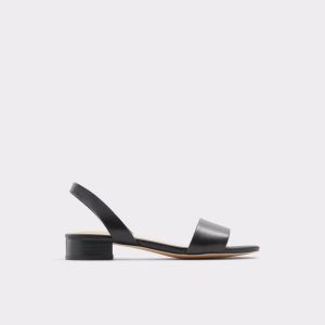 Tacones Aldo Doredda Sling Back Planos Sandal - Negros | 04SEWABLC