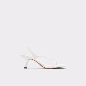 Tacones Aldo Loni Tiras High Sandal - Blancos | 12HDFUZMV