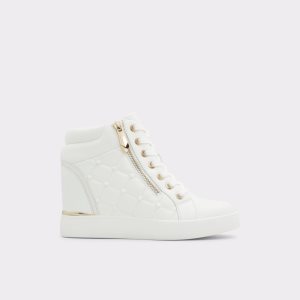 Tenis Aldo Ailannah High Top - Wedge Blancos | 56AVWPHMD