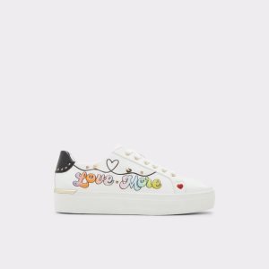 Tenis Aldo Lovemore Low Top Blancos Multicolor | 29SYEQVKA