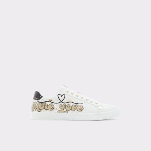 Tenis Aldo Lovewalk Low Top Blancos | 54CNVZYMT