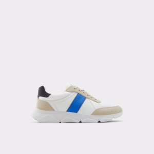 Tenis Aldo Murvaise Jogger Sole Blancos Azul Marino | 46FYVJENT