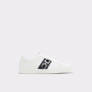 Tenis Aldo Pele Low Top - Cup Sole Blancos | 73AOQBWHX