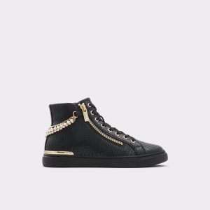 Tenis Aldo Perola High Top Negros Serpent | 01TSEZIDY